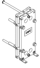 Görseli Galeri görüntüleyiciye yükleyin, 175 m³ Yüzme Havuzu Isıtma Plakalı Eşanjörü